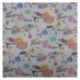 Tissu Blush Imprime Multicolore