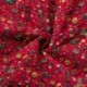 Tissu Popeline Coton Cadeaux Rouge