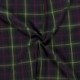 Tissu Tartan Ecossais Vert Foncé jaune 