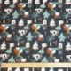 Tissu Cretonne Imprimé Bold Safari Bleu 