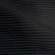 Tissu Japan Voilage Pour Stores parois Noir Largeur 60 cm