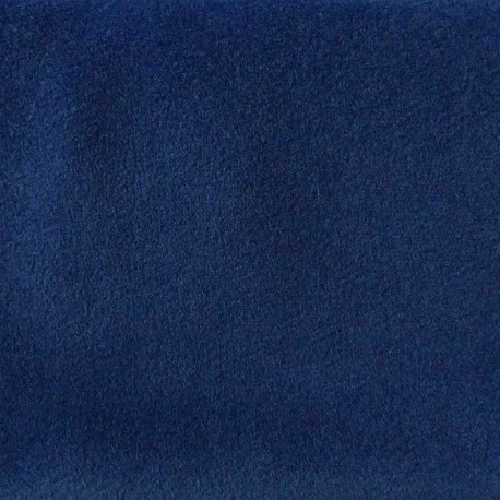 Tissu Velours Uni Meg Bleu Roi 