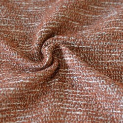 Tissu Tissé Marley Terracotta 