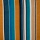 Tissu Poly Satin Imprimé Rayure Pétrole