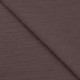 Tissu Double Gaze Uni Marron Foncé