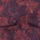 Tissu Viscose Twill Imprime Bordeaux