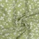 Tissu Crepe Imprimé Amande 