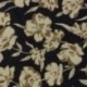 Tissu Voile Viscose Imprimé Marine 