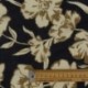 Tissu Voile Viscose Imprimé Marine 