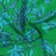 Tissu Viscose Imprimé Vert 