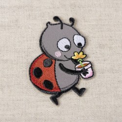 Ecusson animaux mignons - Coccinelle