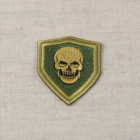 Ecusson blason armee - Tete de mort ka