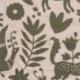 Tissu Toile Lourde Otomi Kaki 