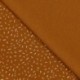 Tissu Jersey Coton Confetti Caramel 