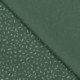 Tissu Jersey Coton Confetti Vert 