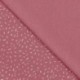 Tissu Jersey Coton Confetti Rose