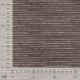 Tissu Jersey Coton Rayures Marron 