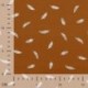 Tissu Jersey Coton Plume Caramel 