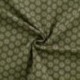 Tissu Jersey Coton Parapluie Vert Army 