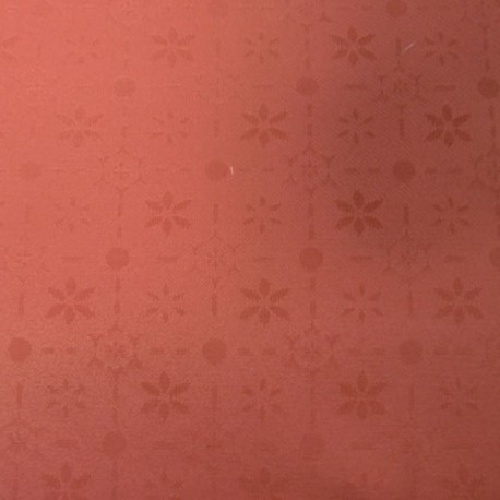Tissu Toile Jacquard Nippon Corail 