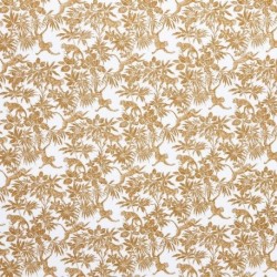 Tissu Imprimé Ouakari Moutarde