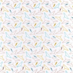 Tissu Imprimé Cintre Poudre