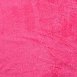 Tissu Polaire Panda Uni Fuchsia 