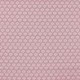 Tissu Imprime Paquerette Vieux Rose