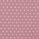Tissu Imprime Etoile Rose