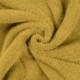 Tissu Eponge Uni Jaune 