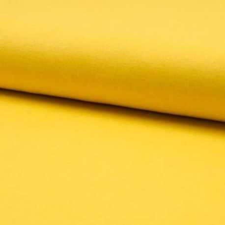 Tissu Petit Piqué Jaune
