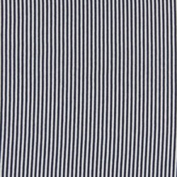 Tissu Bord Cote Rayure Marine/Blanc