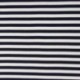 Tissu Sweat Tisse Teint Rayures Navy 
