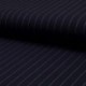 Tissu Toile Nylon Large Rayure Navy