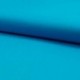 Tissu Popeline Unie Bio Turquoise