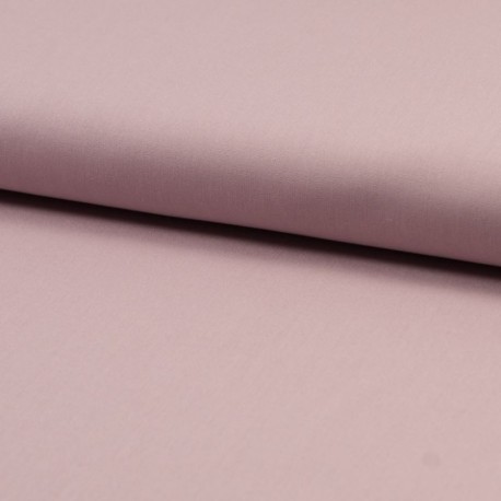 Tissu Popeline Unie Bio Nude