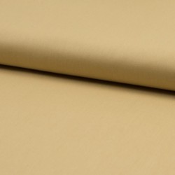 Tissu Popeline Unie Bio Jaune