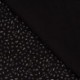 Tissu Jersey Coton Confetti Noir 