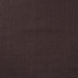 Tissu Lin Uni Fabrizio Marron
