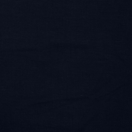 Tissu Viscose Lin Marciano Navy 