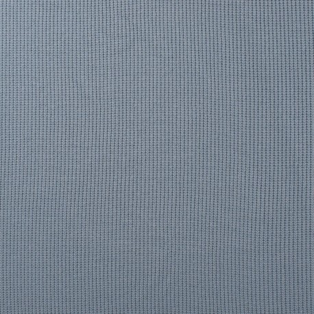Tissu Maille Tricot Coton Miami Miami Bleu