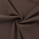 Tissu Maille Tricot Coton Miami Marron Taupe 