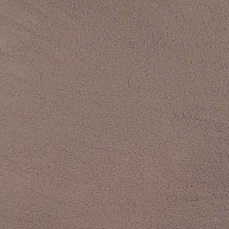 Tissu Polaire Taupe