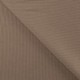 Tissu Jersey Côtelé Florida Taupe