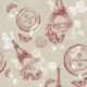 Tissu Toile Imprimée Montpellier Beige 