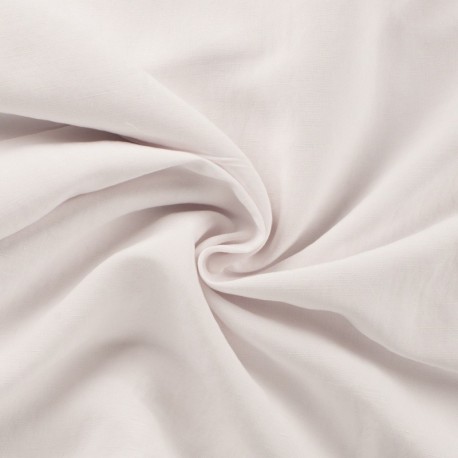 Tissu Lin Viscose Santorini Blanc