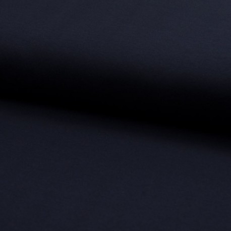 Tissu Jersey Lourd Interlock Marine