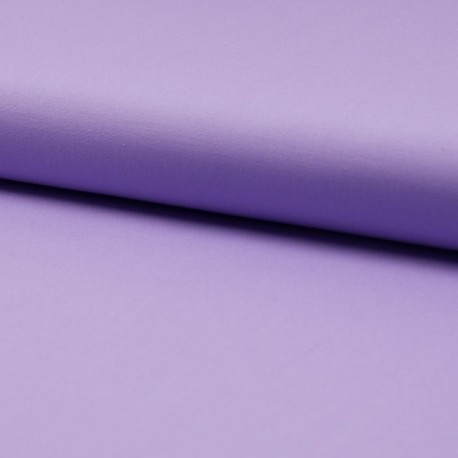 Tissu Coton Léger Extensible Uni Lilas