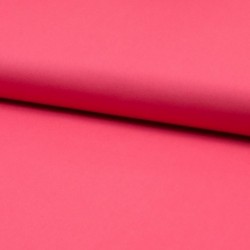 Tissu Coton Léger Extensible Uni Corail 