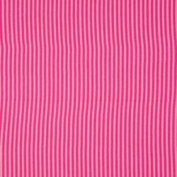 Tissu Bord Cote Rayure 3mm Fuchsia Rose 
